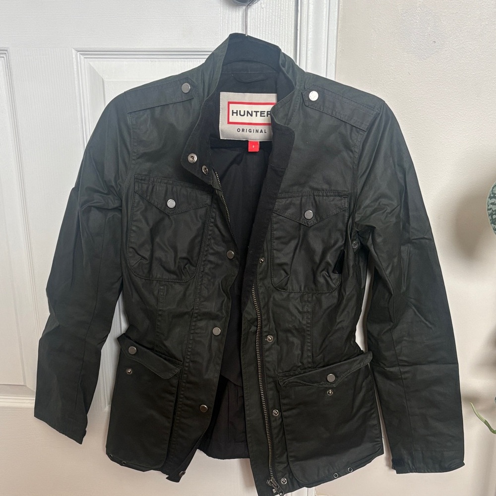 Hunter Dark Green Utility Jacket